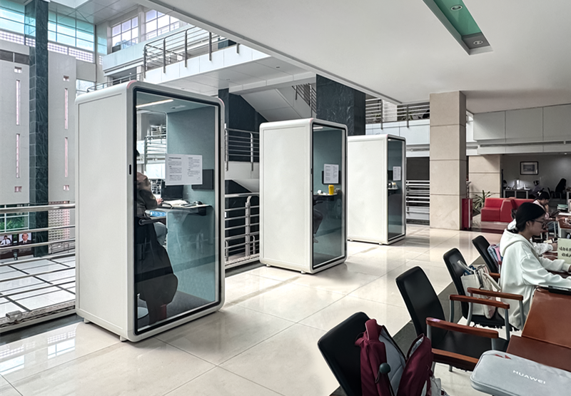 How HECOR Office Pod Work for College Scenarios